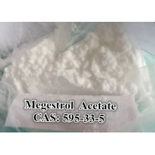 Acétate de Megestrol de stéroïde de gain de poids efficace CAS: 595-33-5